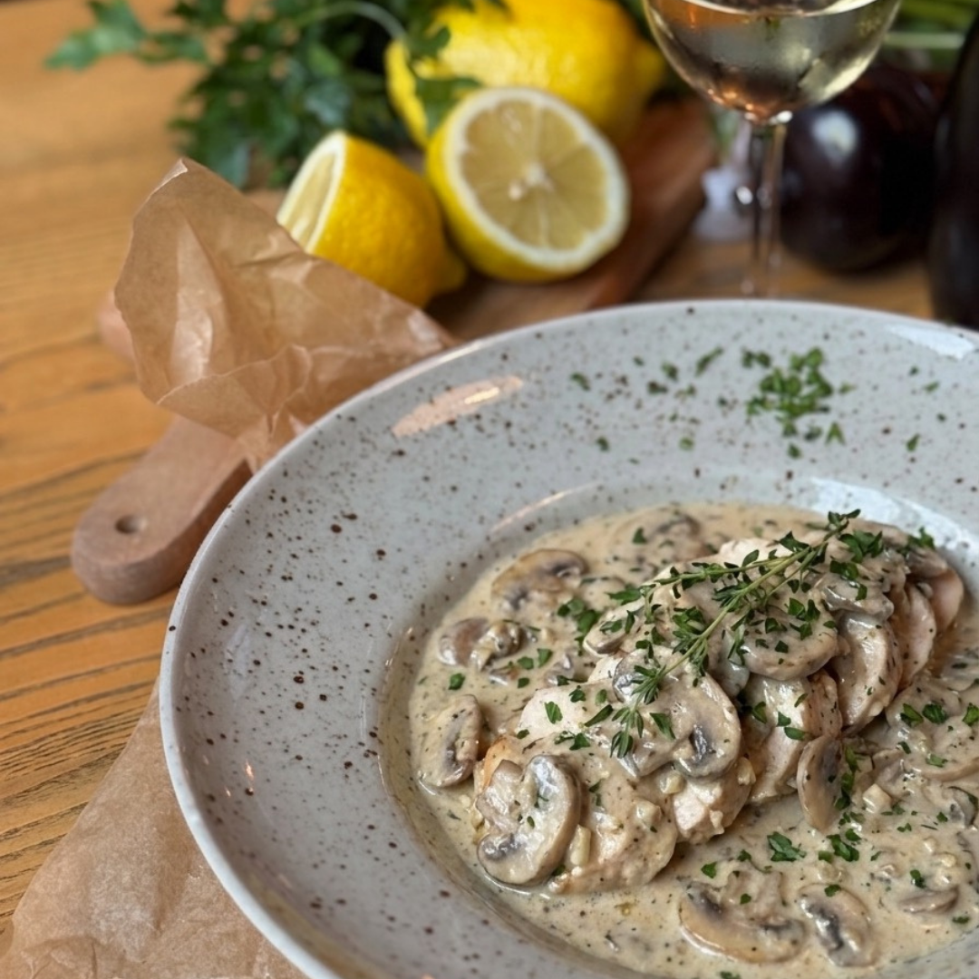 Pollo Panna e Funghi (2)